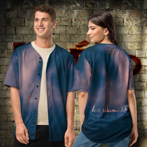 Maillot Style Baseball « StreetWear Marine »