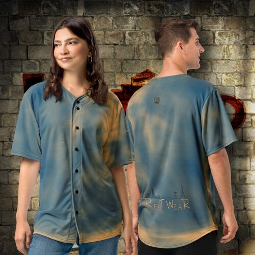 Streetwear bleu orange jomélo