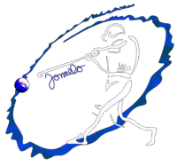 baseball icon bleu jomélo